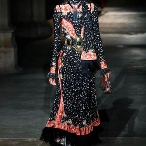 Paco Rabanne Printed Fringe Dress - Runway Piece